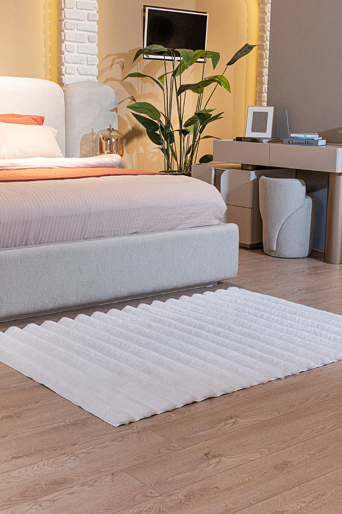 Linio Kesme Halı (Özel Ölçü) - 8052 Krem