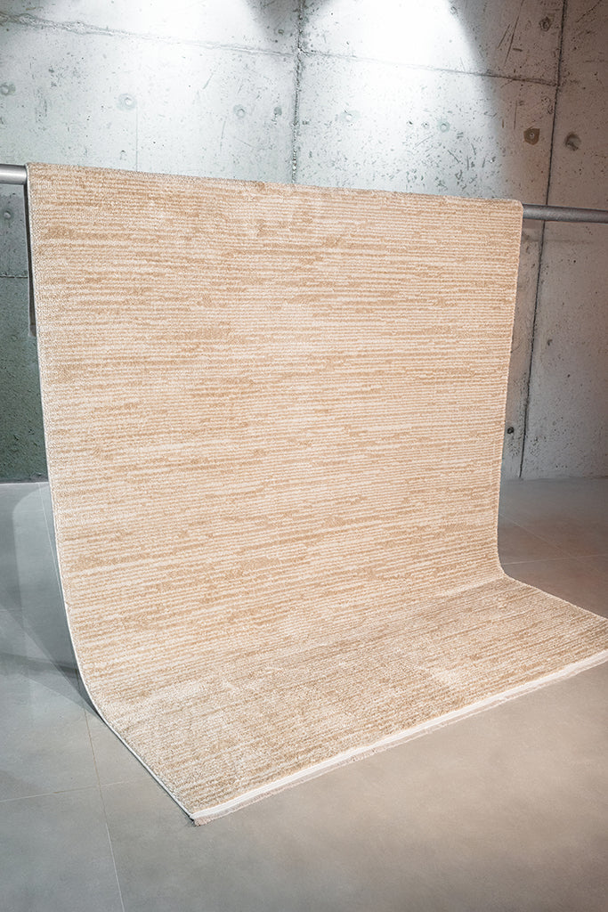 Lorenda Kesme Halı (Özel Ölçü) - 8421 LO Ekru