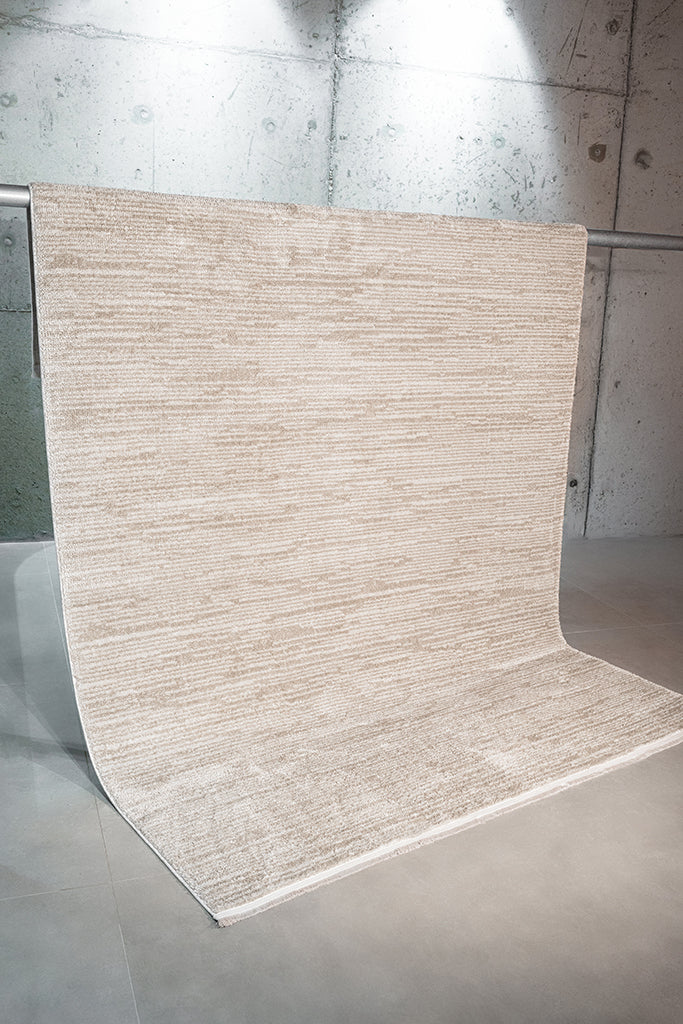 Lorenda Kesme Halı (Özel Ölçü) - 8421 LO Ekru