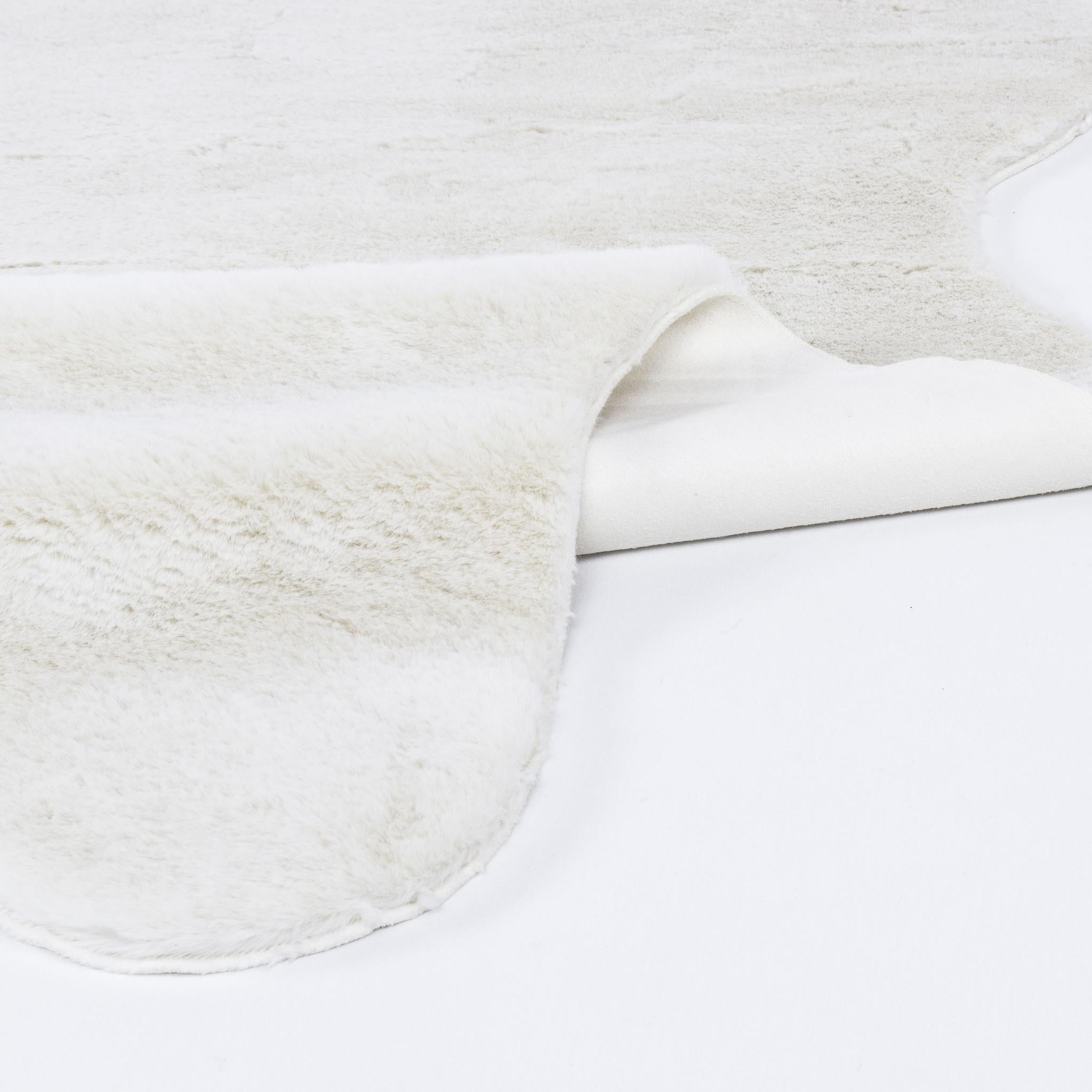 Meloni Kesme Halı (Özel Ölçü) - Krem