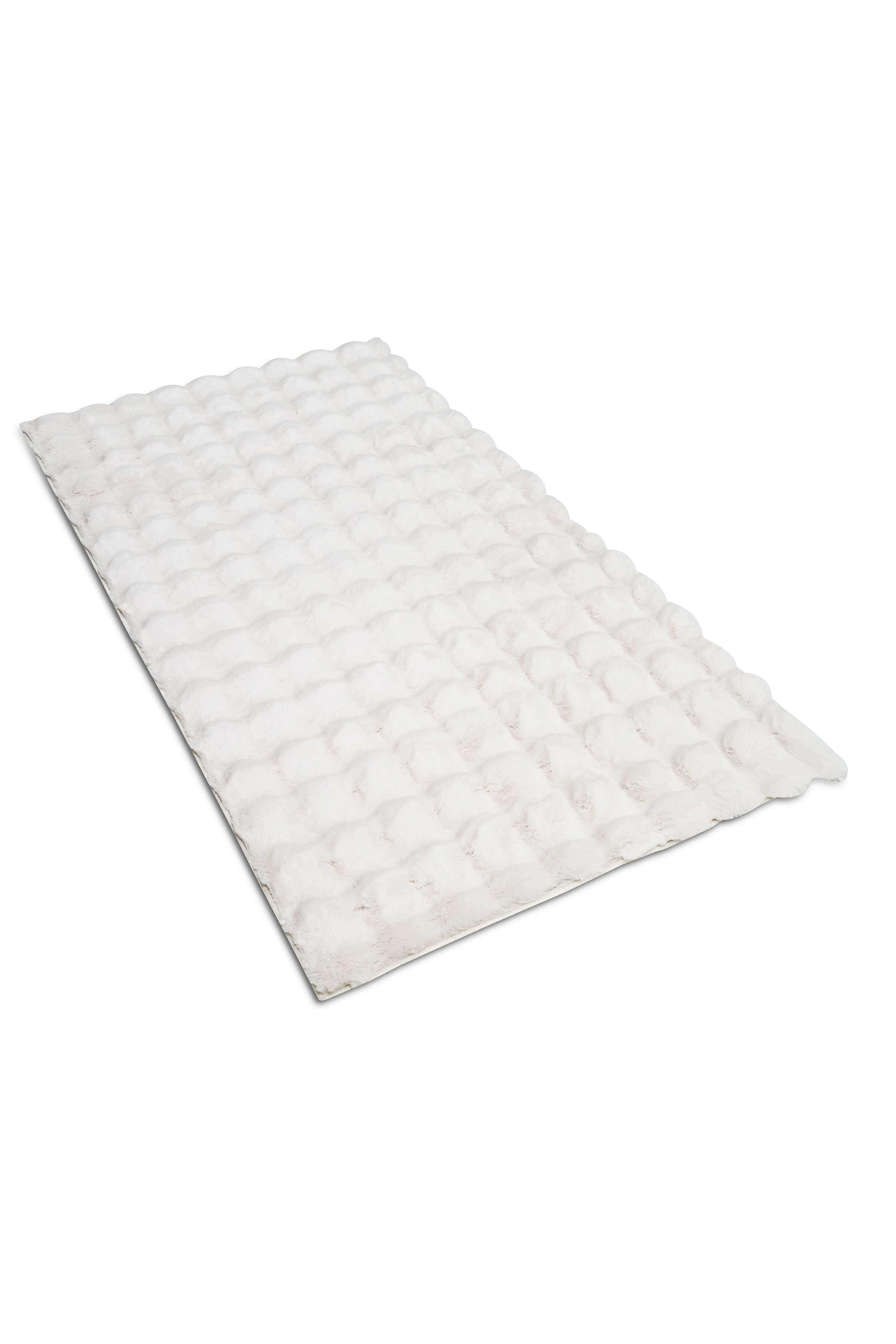 Molecule Kesme Halı (Özel Ölçü) - Krem