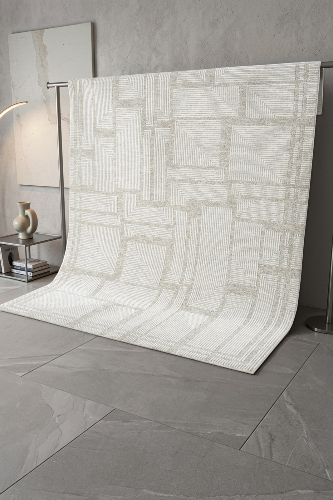 Mono Luxe 4031 Gri - Makine Halısı