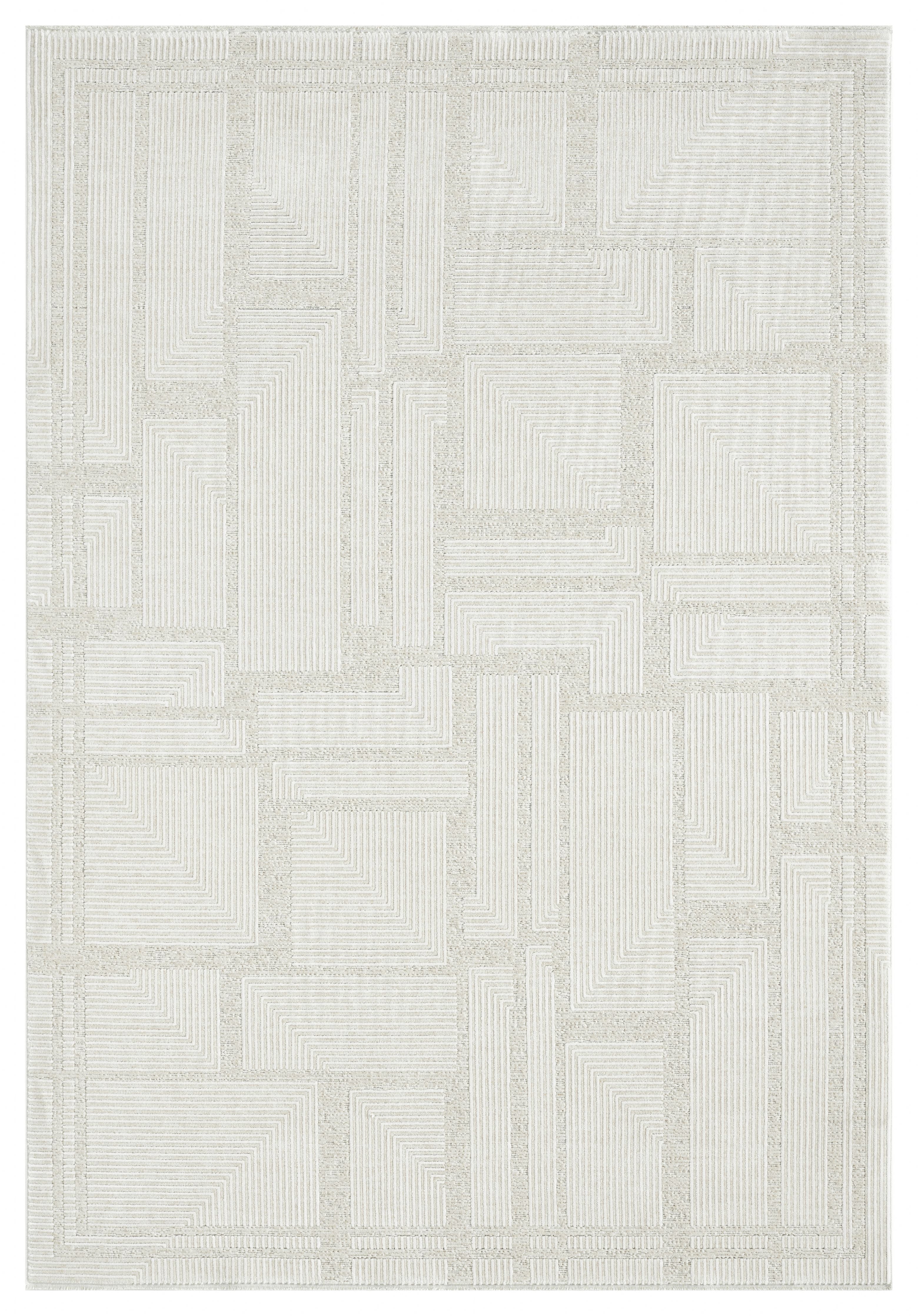 Mono Luxe 4032 Krem - Makine Halısı