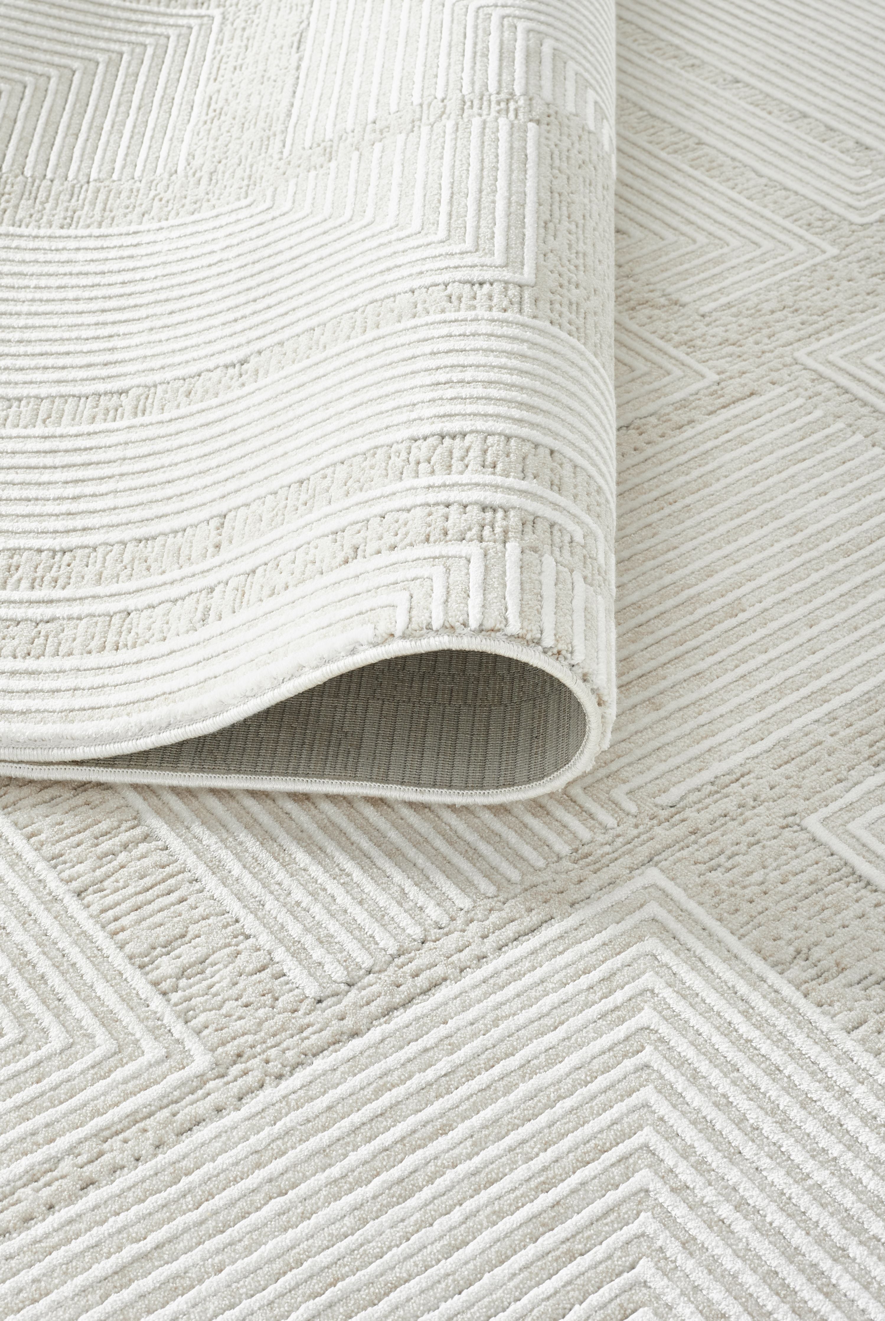 Mono Luxe 4032 Krem - Makine Halısı