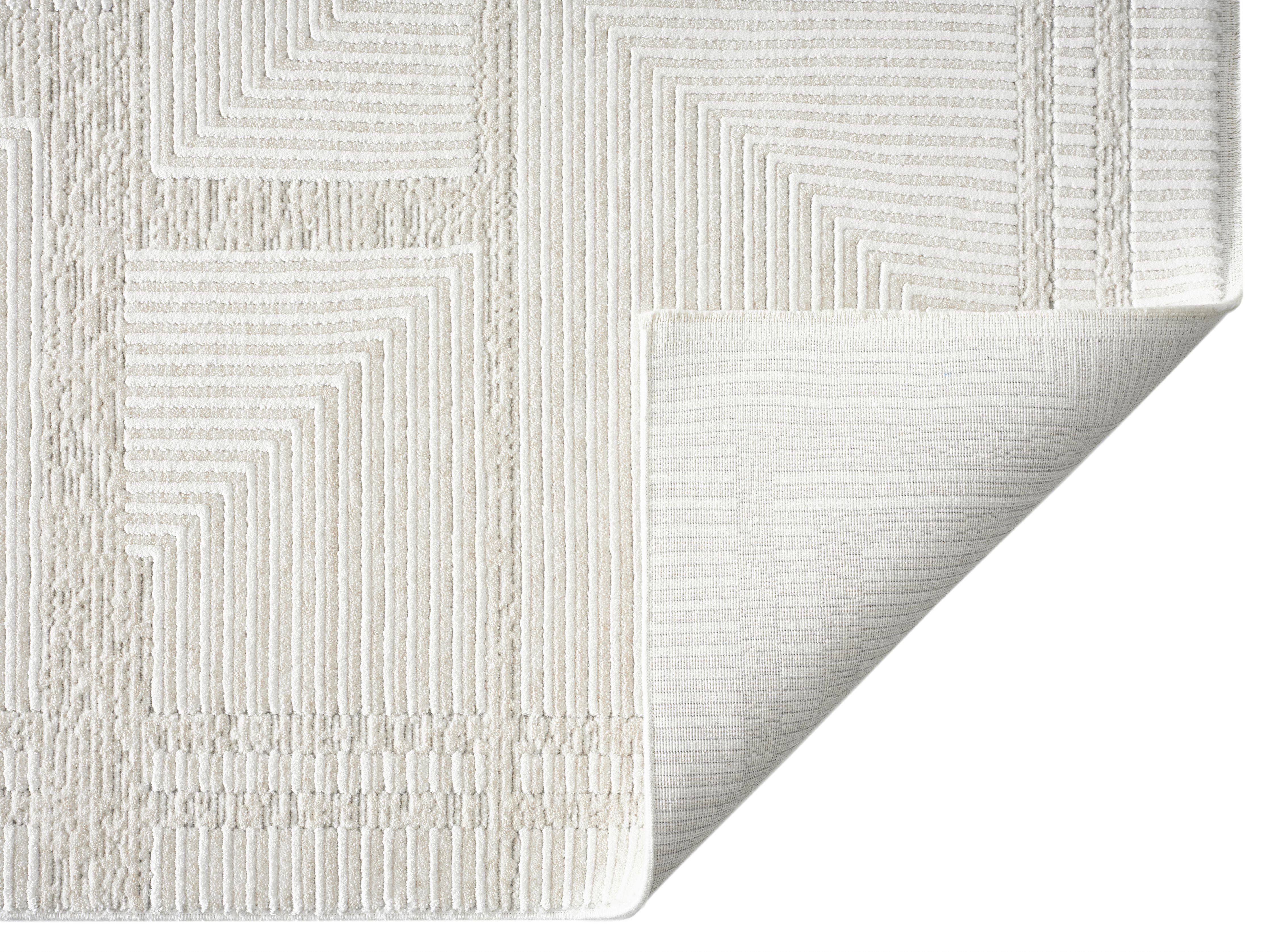 Mono Luxe 4032 Krem - Makine Halısı