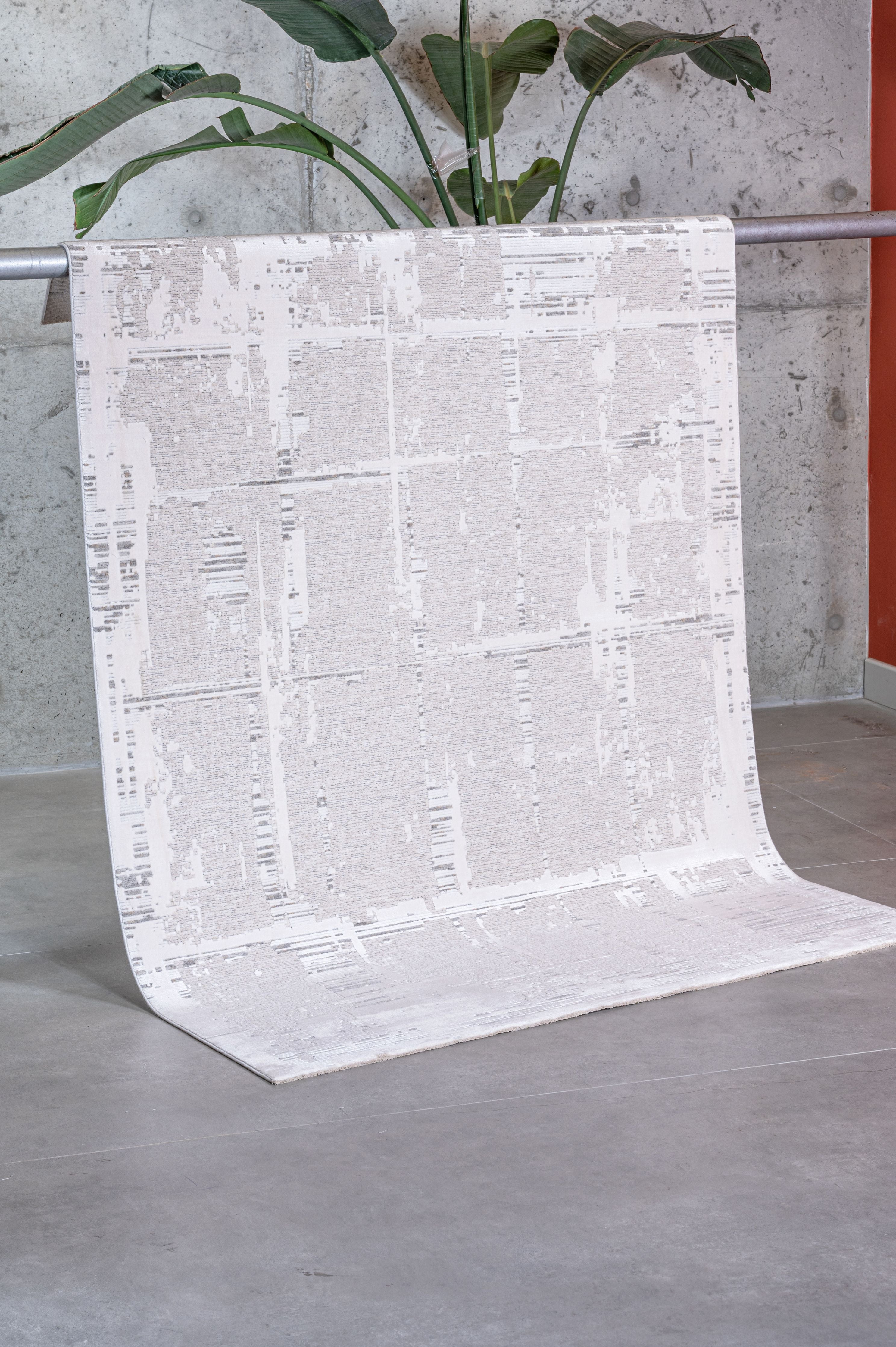 Mono Luxe 4041 Krem - Makine Halısı