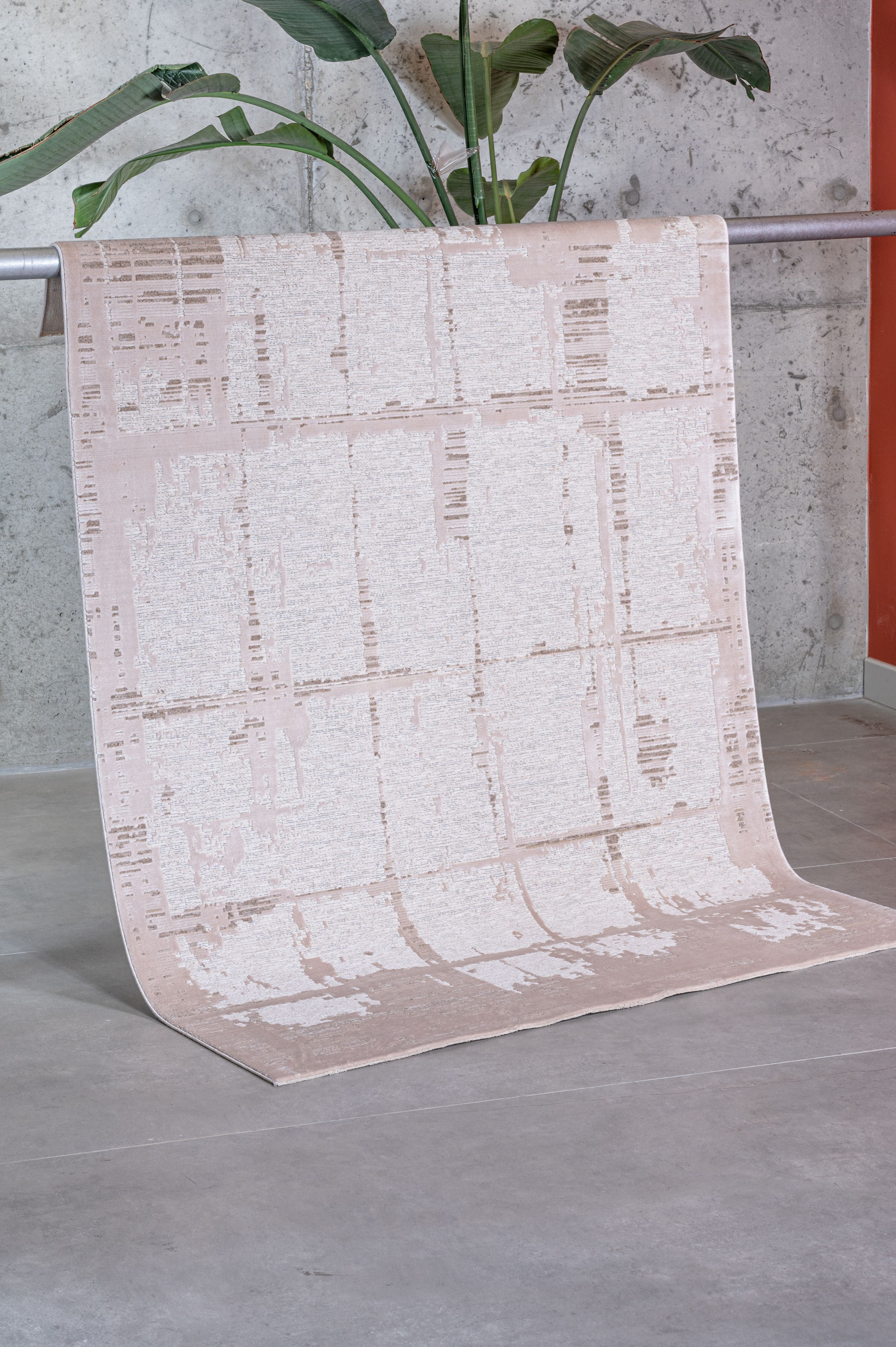 Mono Luxe 4051 Krem - Makine Halısı