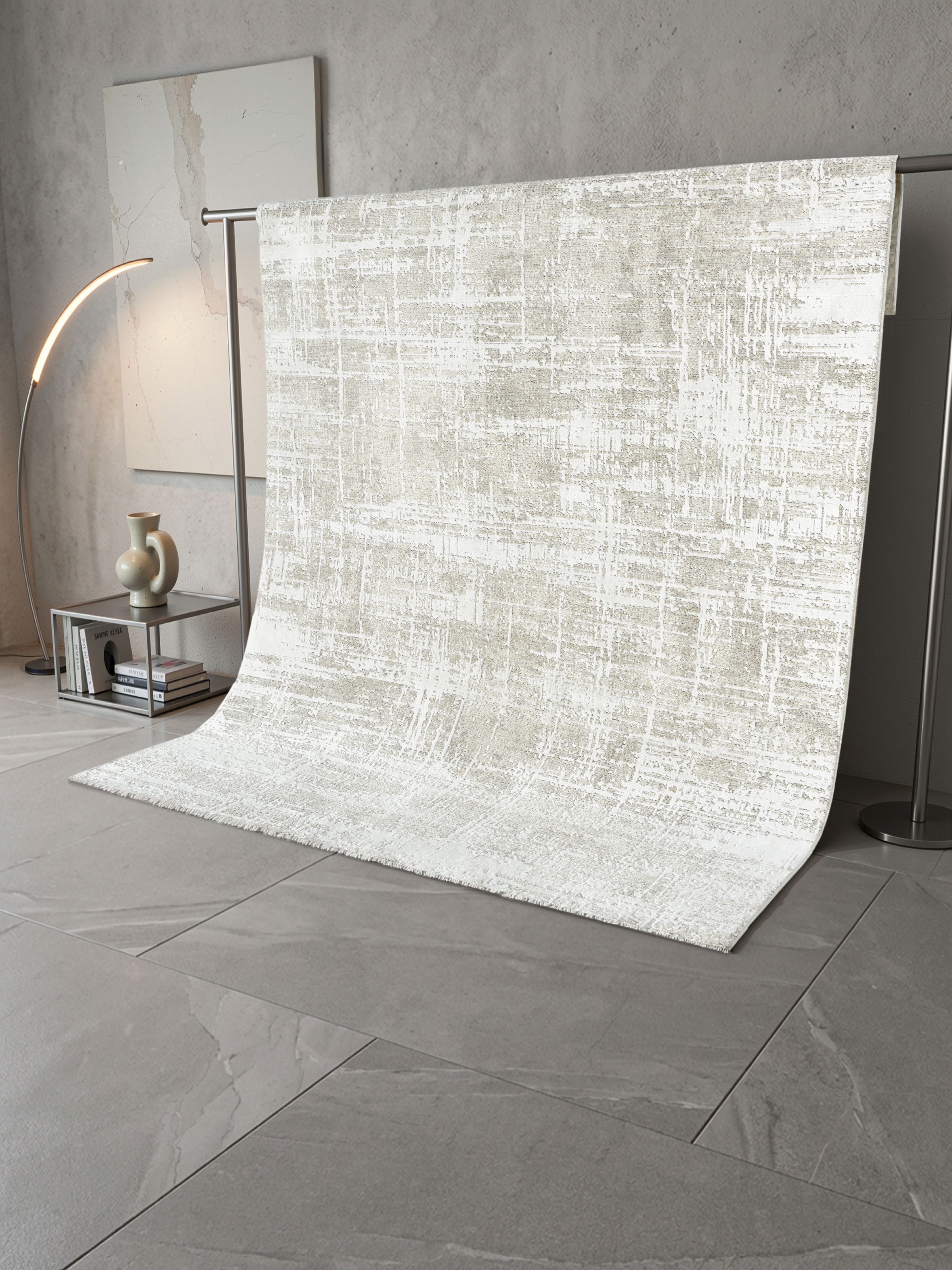 Mono Luxe 4061 Krem - Makine Halısı