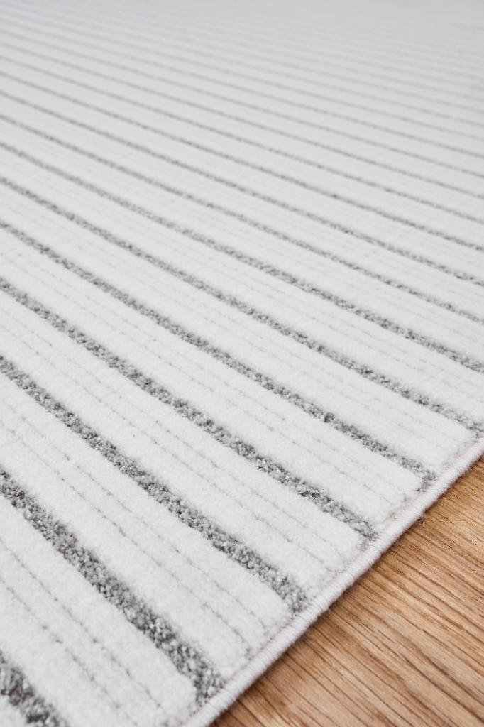 Origami 6931 Beyaz Gri - Dekoratif Halı