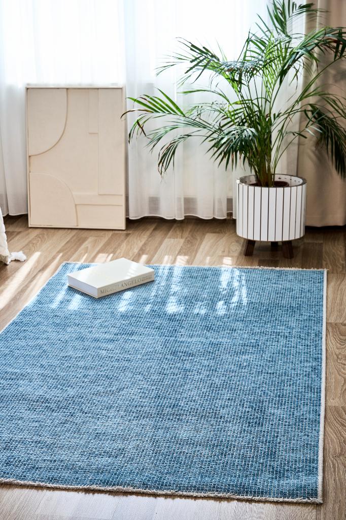 Pandora 2417 Mavi - Makine Halısı