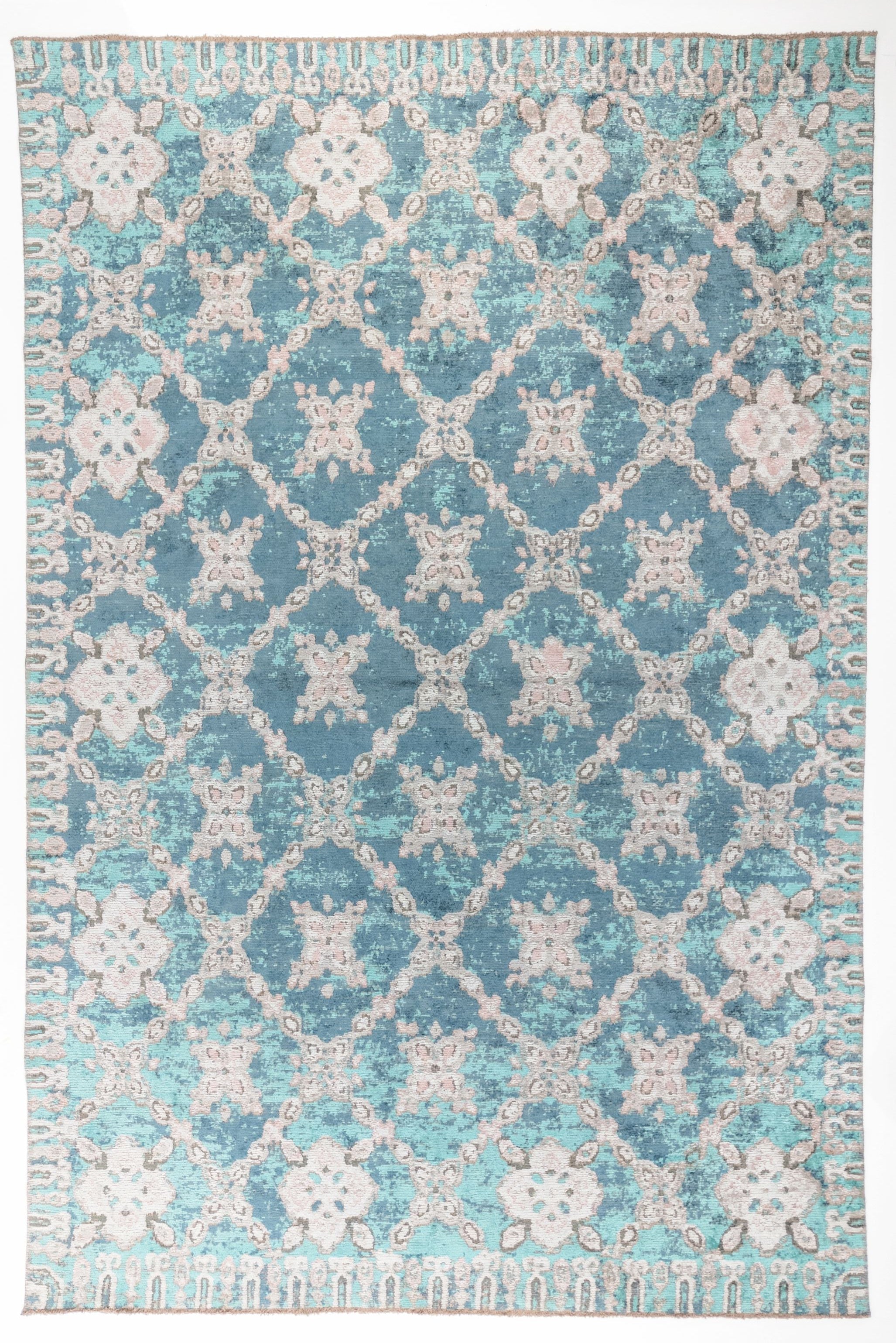 Paspartu 1942 Mavi - Makine Halısı