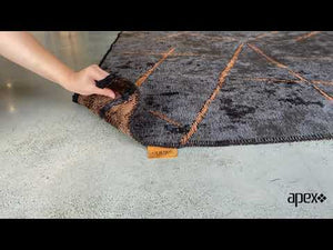 Apex Hare Premium 1311 Anrasit-Kiremit Makine Halısı