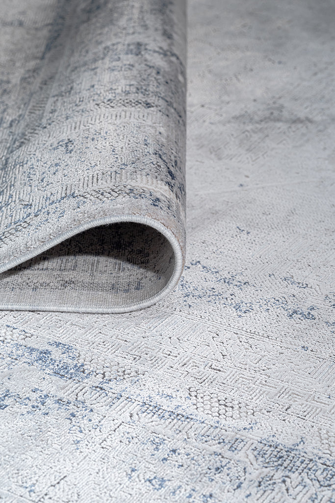 Queen 8102 Mavi - Makine Halısı