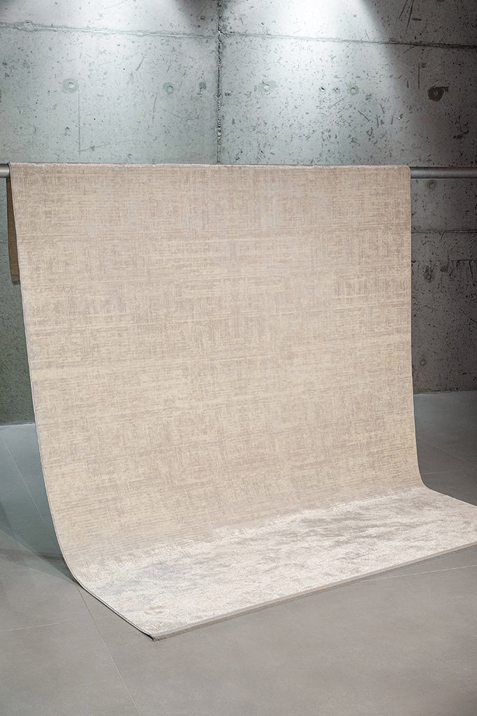 Riena Kesme Halı (Özel Ölçü) - 1171 Beyaz