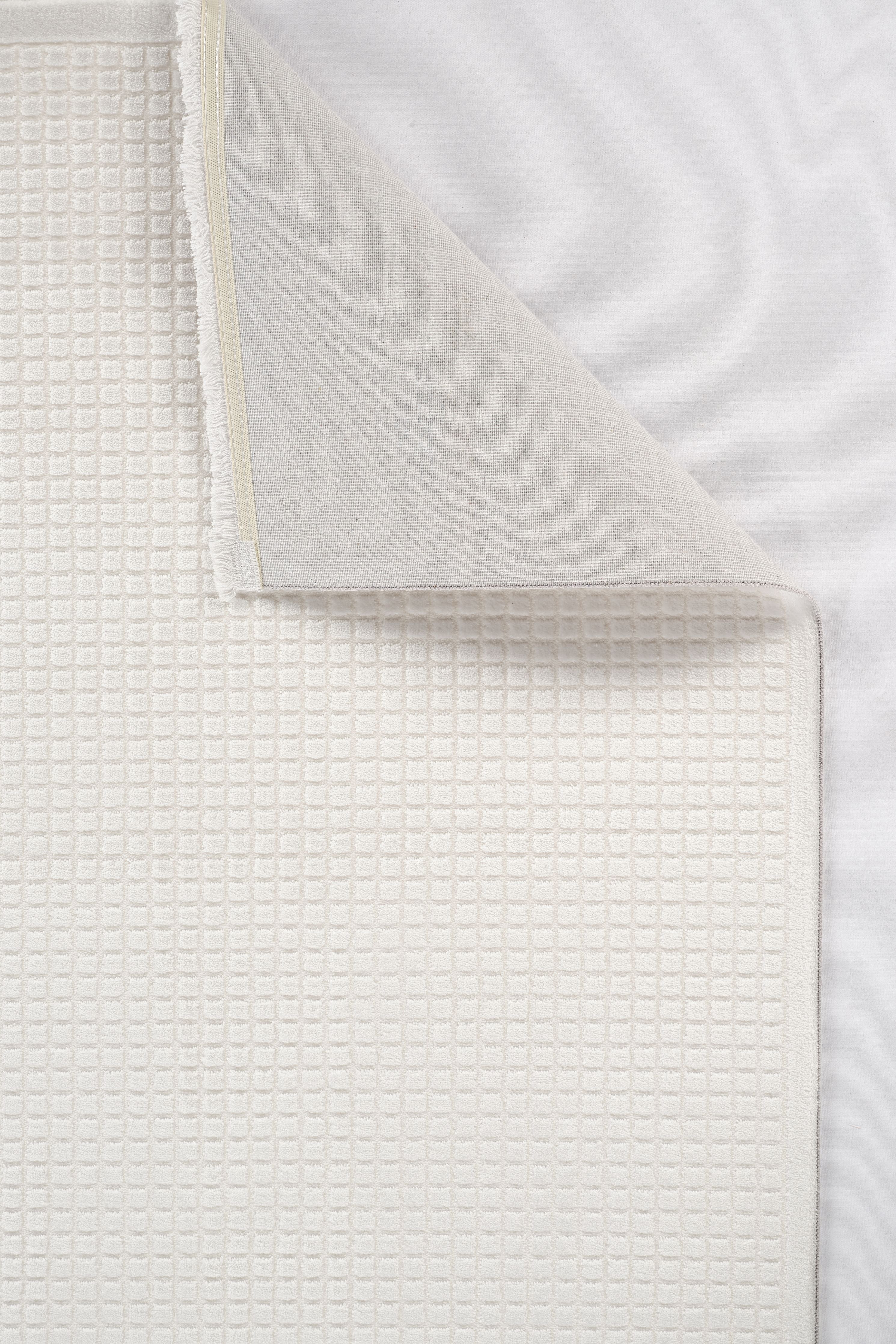 Safran Kesme Halı (Özel Ölçü) - 8121 SA Ekru