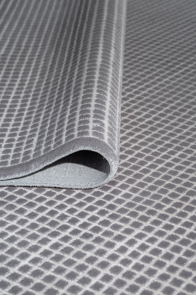 Safran Kesme Halı (Özel Ölçü) - 8122 SA Gri