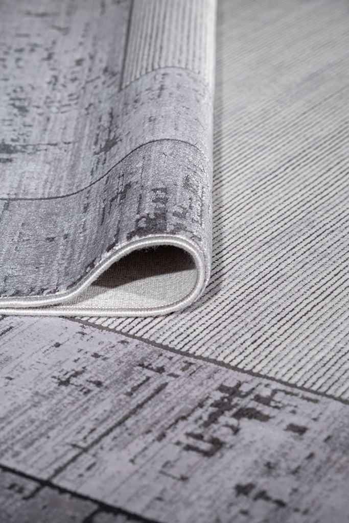 Serenity Kesme Halı (Özel Ölçü) - 7811 Gri