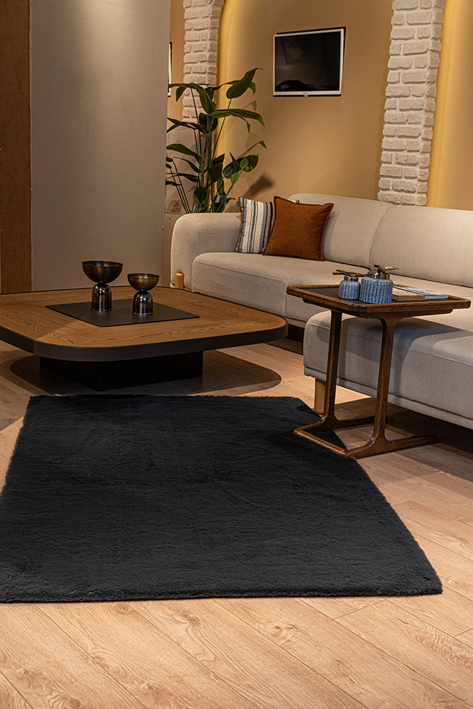 Solo Kesme Halı (Özel Ölçü) - 1615 Antrasit