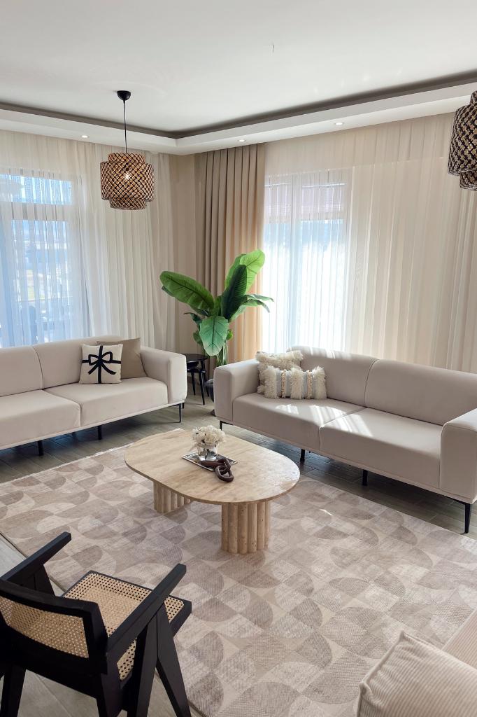 Truva 6622 TR Bej - Makine Halısı