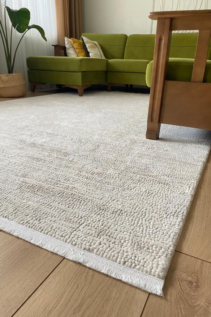 Truva 6631TR Krem - Makine Halısı