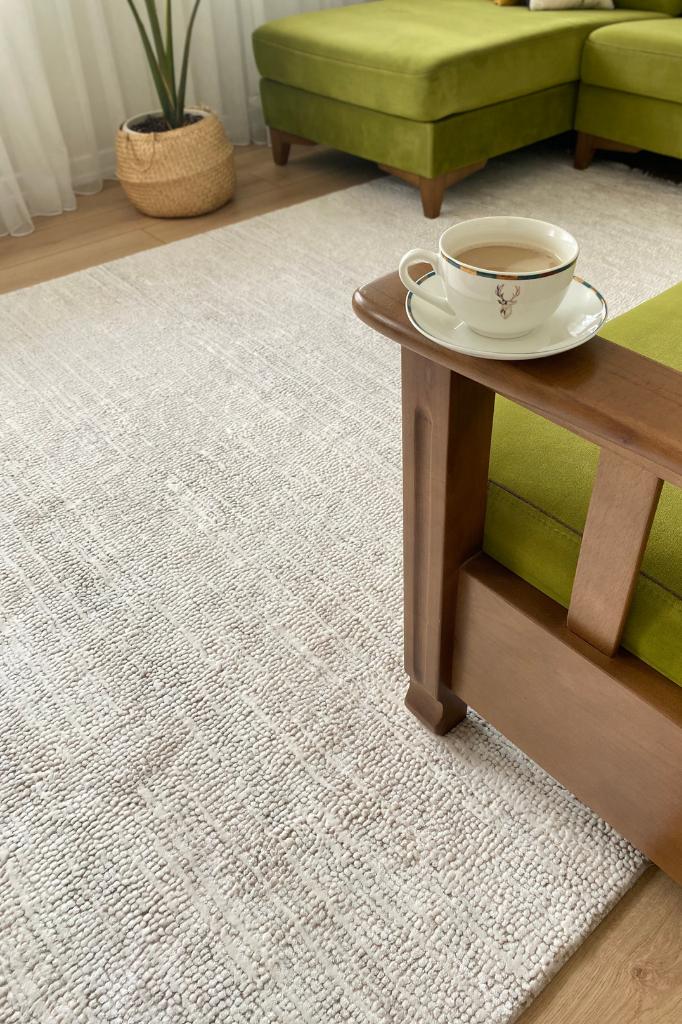 Truva 6631 TR Krem - Makine Halısı