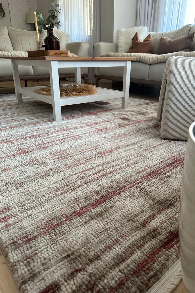 Truva 6632TR Marsala - Makine Halısı