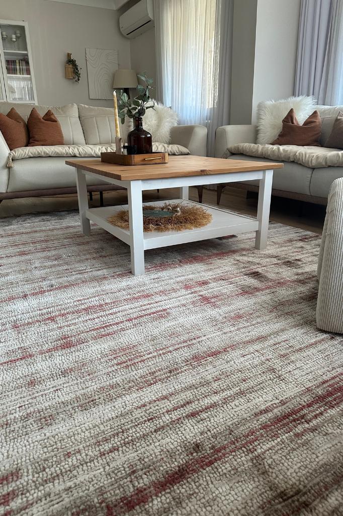 Truva 6632TR Marsala - Makine Halısı