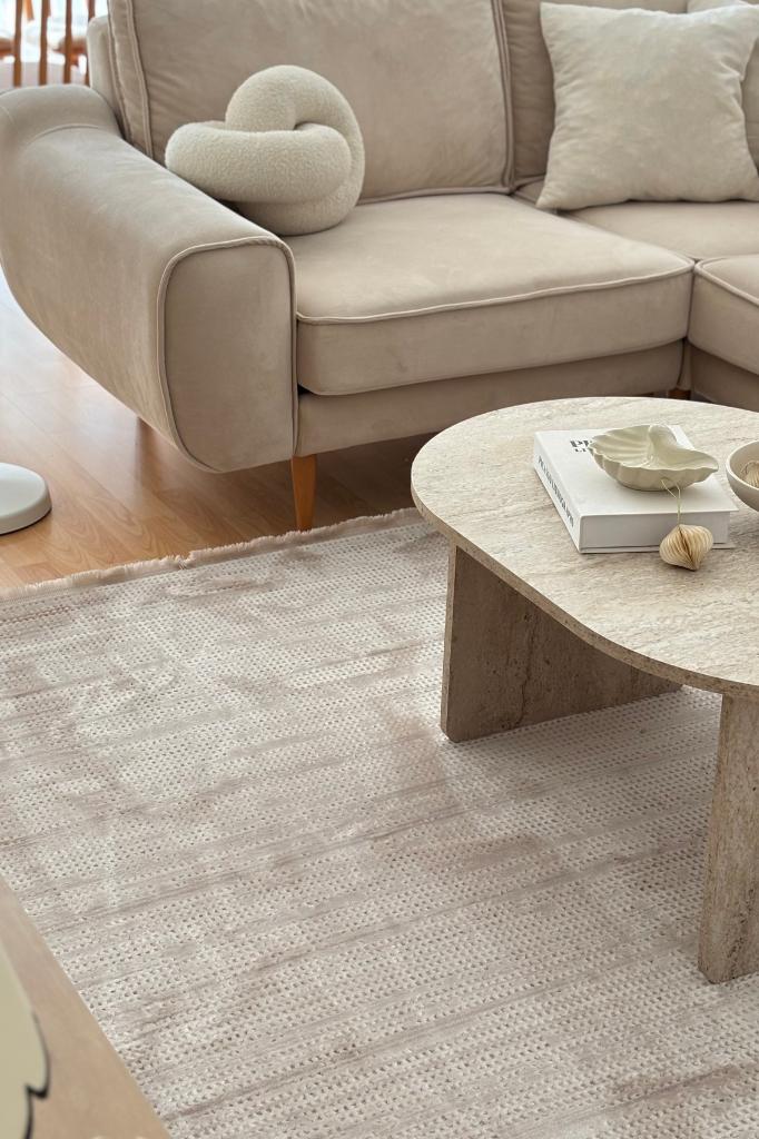 Truva 6651 TR Bej - Makine Halısı