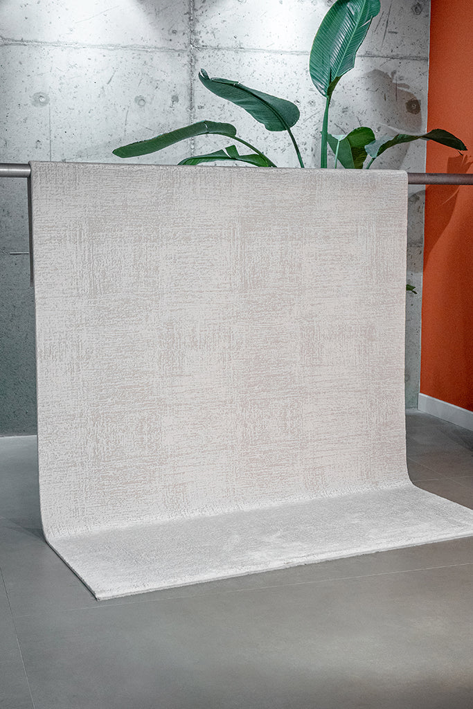 Truva Kesme Halı (Özel Ölçü) - 6641TR Krem