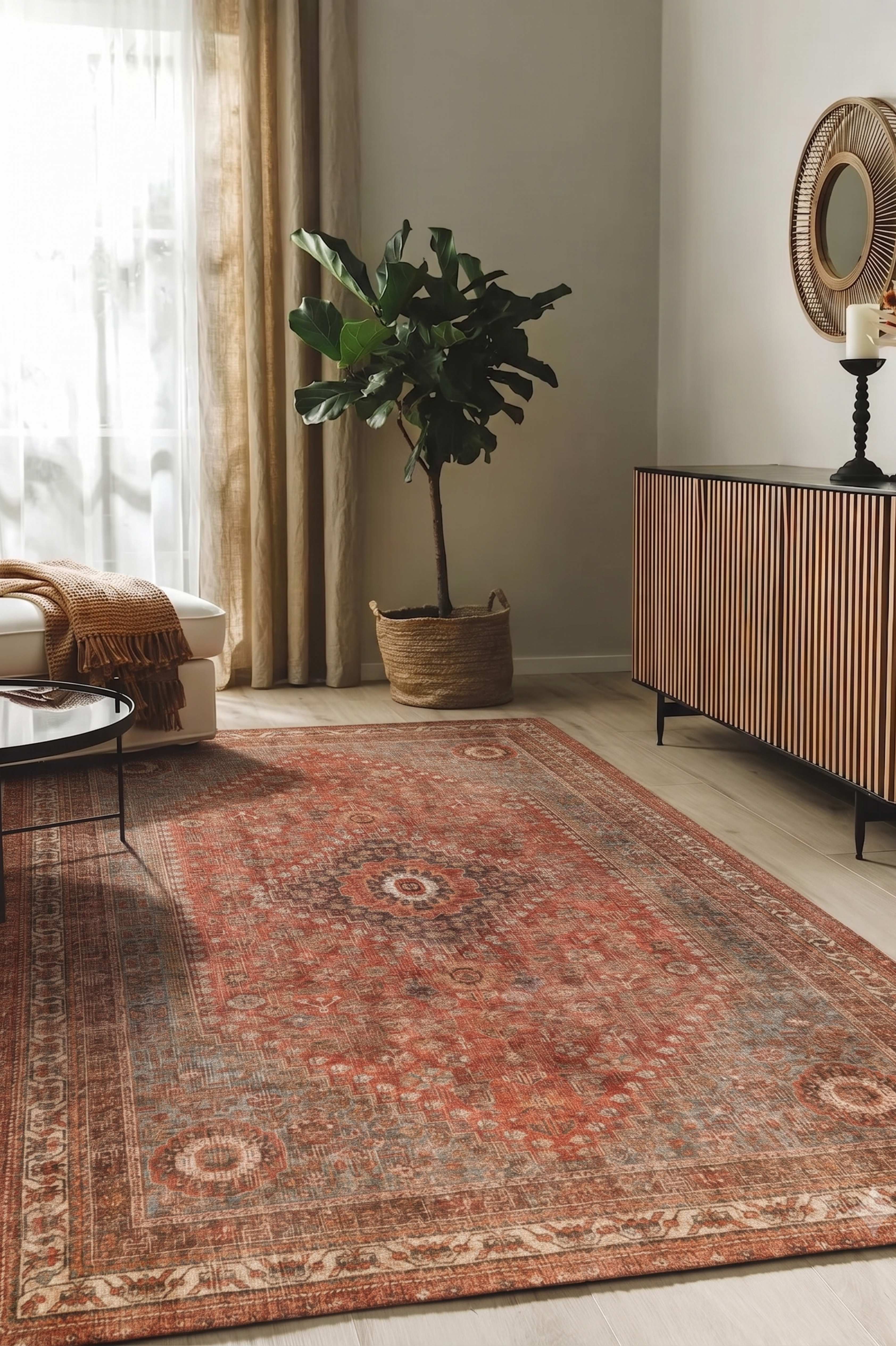 Velora Dijital Baskı Halı 3034 - Dekoratif Halı