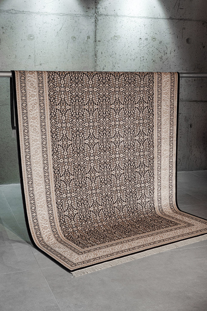 Vendome Palace 5402 Siyah Krem - Makine Halısı