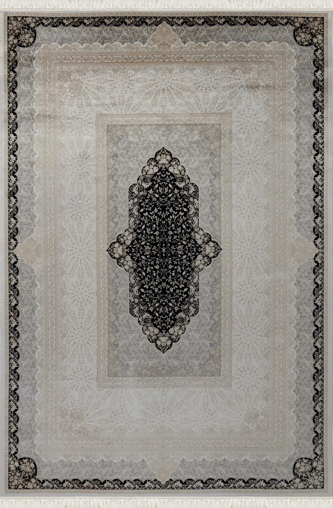Vendome Palace 5411 Siyah Krem - Makine Halısı