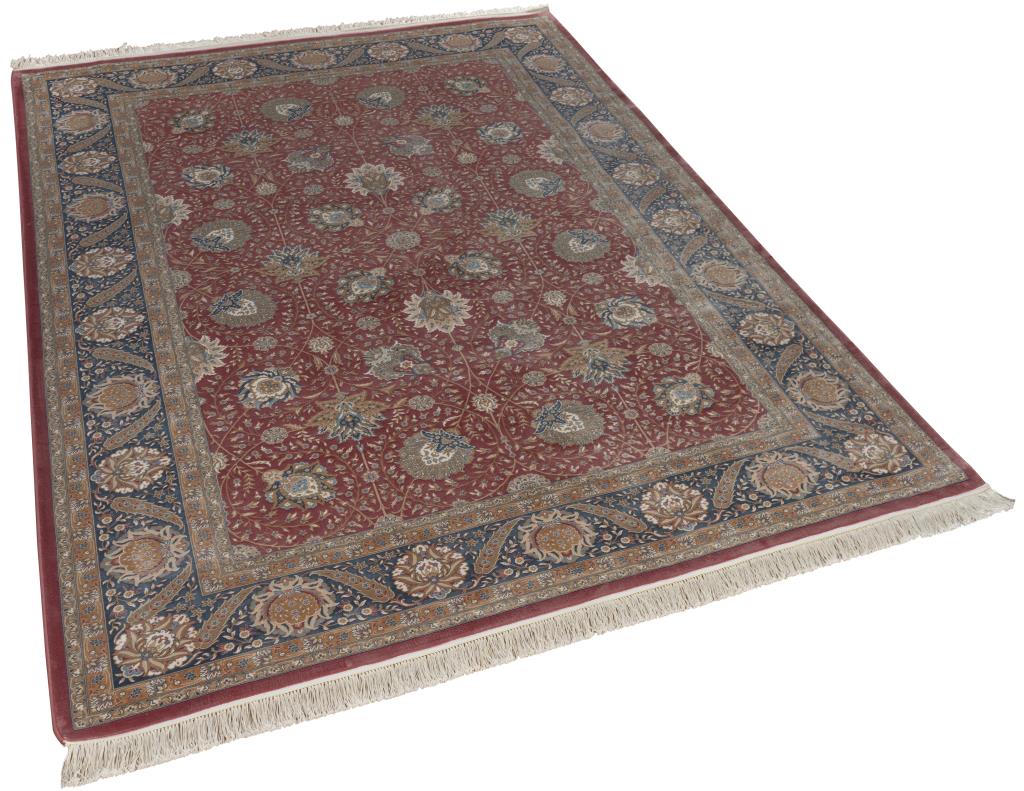 Vendome Palace 5421 Kiremit Lacivert - Makine Halısı