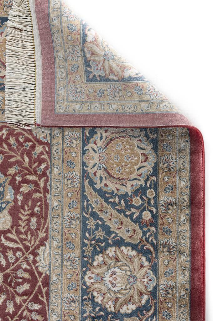 Vendome Palace 5421 Kiremit Lacivert - Makine Halısı