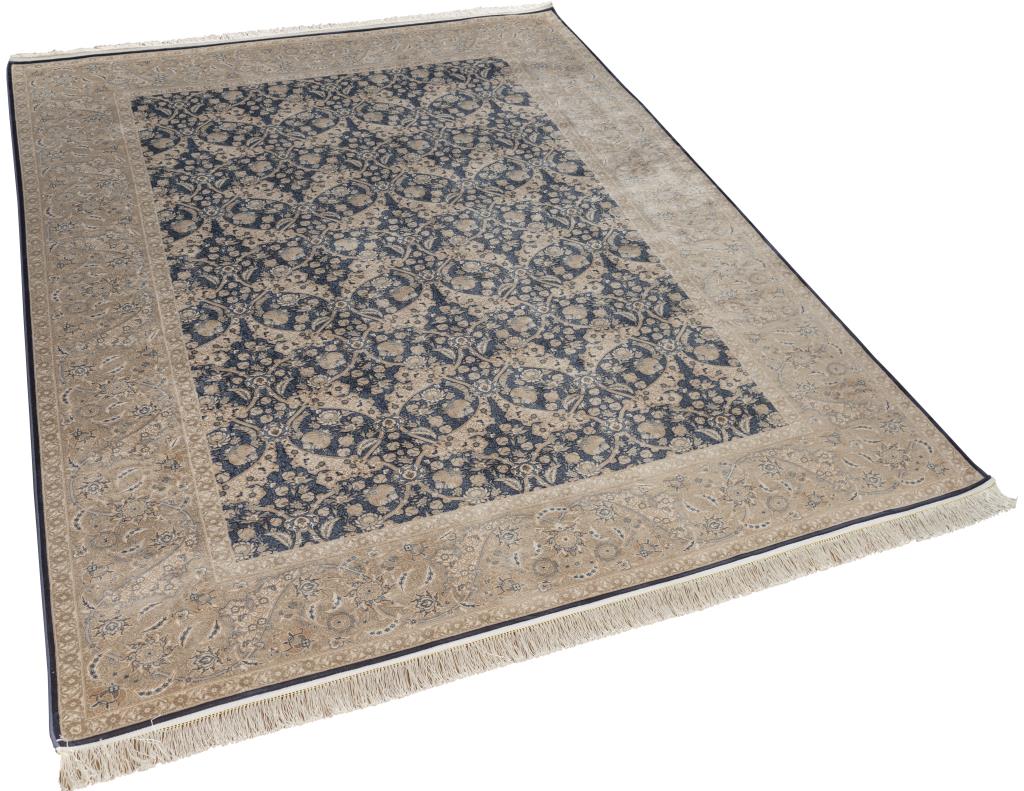 Vendome Palace 5461 Lacivert Krem - Makine Halısı