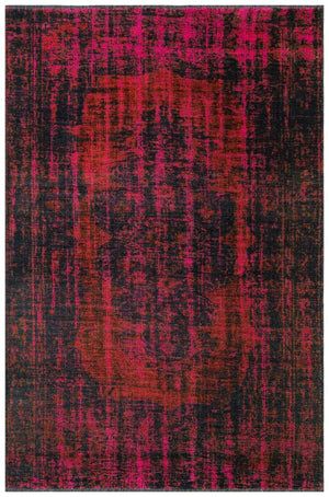 Apex Gravity 2307 Red Decorative Carpet