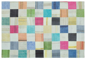 Apex Kilim Patchwork Unique Colours 25341 156 x 230 cm