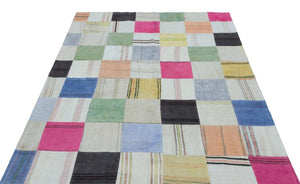 Apex Kilim Patchwork Unique Colours 25343 158 x 230 cm