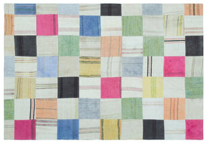 Apex Kilim Patchwork Unique Colours 25343 158 x 230 cm