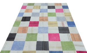 Apex Kilim Patchwork Unique Colours 25362 160 x 230 cm