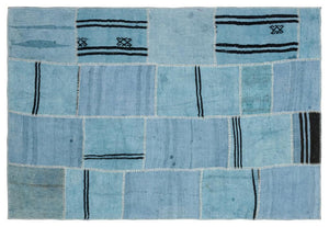 Apex Kilim Patchwork Unique Hemp 36934 157 x 228 cm