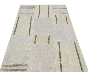 Apex Kilim Patchwork Unique Hemp 36947 118 x 175 cm