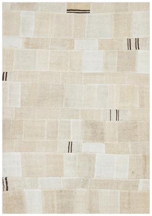 Apex Kilim Patchwork Unique Hemp 37349 166 cm X 238 cm