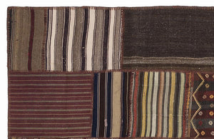 Apex Kilim Patchwork Unique Naturel 1070 160 x 230 cm