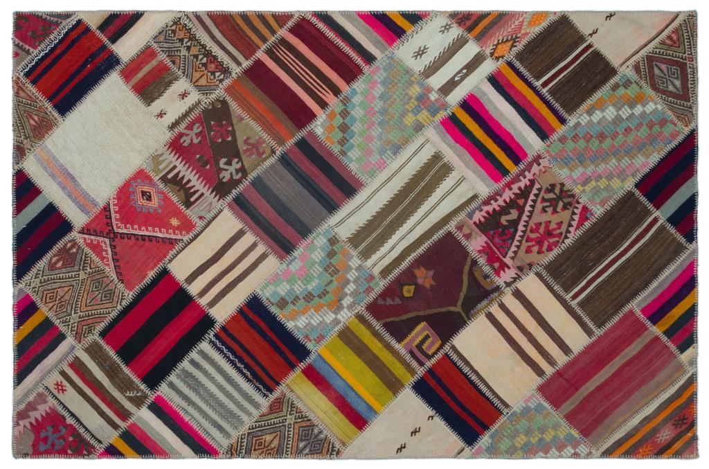 Apex Kilim Patchwork Unique Naturel 25296 155 x 234 cm