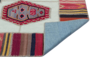 Apex Kilim Patchwork Unique Naturel 25305 158 x 233 cm