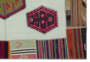 Apex Kilim Patchwork Unique Naturel 25305 158 x 233 cm