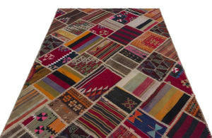 Apex Kilim Patchwork Unique Naturel 25522 155 x 238 cm