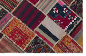 Apex Kilim Patchwork Unique Naturel 25522 155 x 238 cm