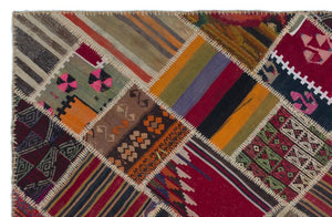 Apex Kilim Patchwork Unique Naturel 25522 155 x 238 cm